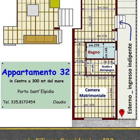 公寓 32 - In Centro A 300 Mt Dal Mare *